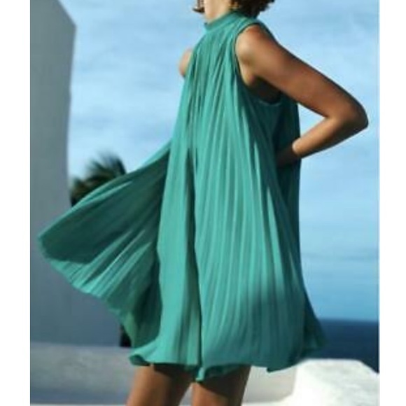 Anthropologie Pleated Swing Dress by Tracy Reese - Picture 2 of 3
